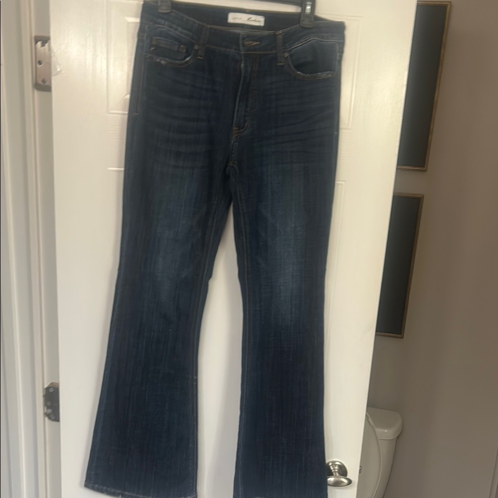 KanCan Dark Blue Flare Jeans